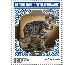 Savannah Cat - Central Africa / Central African Republic 2021 - 850
