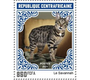 Savannah Cat - Central Africa / Central African Republic 2021 - 850