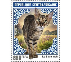 Savannah Cat - Central Africa / Central African Republic 2021 - 850