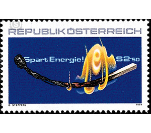 Save energy  - Austria / II. Republic of Austria 1979 - 25 Shilling