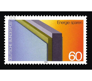 Save energy  - Germany / Federal Republic of Germany 1982 - 60 Pfennig