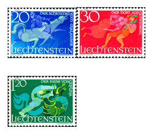 Say  - Liechtenstein 1967 Set