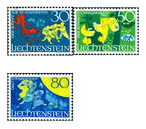 Say  - Liechtenstein 1968 Set