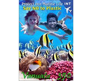 Say No To Plastic Environmental Campaign - Melanesia / Vanuatu 2019 - 350