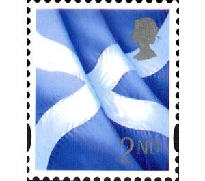 Scotland - Scottish Flag - Saltire - United Kingdom / Scotland Regional Issues 2003