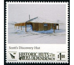 Scott's Discovery Hut - Ross Dependency 2017 - 1