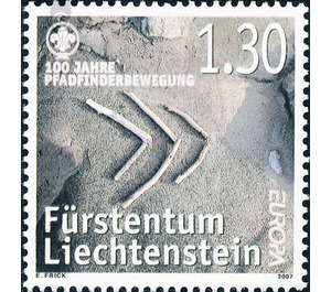 Scouting  - Liechtenstein 2007 - 130 Rappen