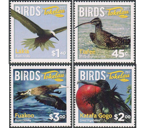 Sea birds - Polynesia / Tokelau 2017 Set