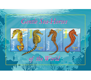 Seahorses - Polynesia / Tuvalu 2021
