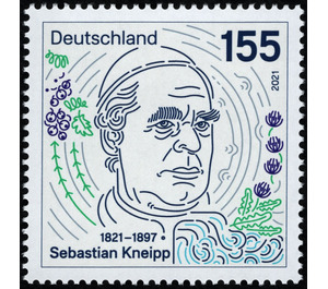 Sebastian Kneipp, Pastor and Healer, 200th Anniversary - Germany 2021 - 155