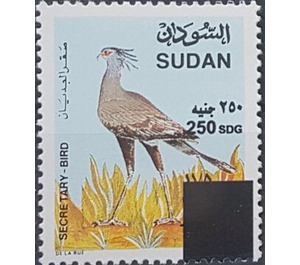 Secretarybird (Sagittarius serpentarius) - North Africa / Sudan 2019 - 250
