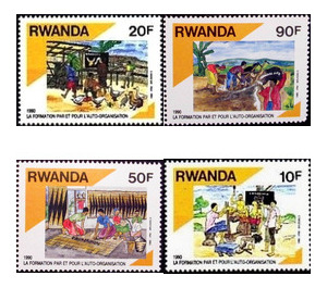Self-help Organizations - East Africa / Rwanda 1991 Set