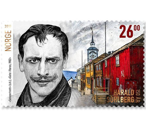 "Self-Portrait" and "Street in Røros, 1902" by Sohlberg - Norway 2019 - 26