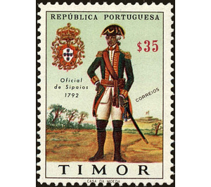 Sepoy Officer 1792 - Timor 1967 - 35