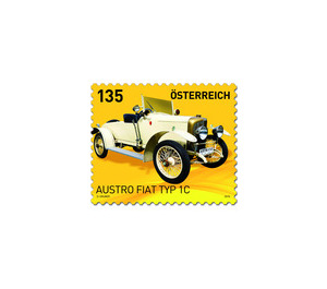 Series: Cars - Austro Fiat Type 1C  - Austria / II. Republic of Austria 2019 Set