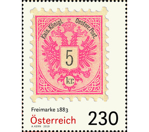 Series: Classic Edition - Postage stamps 1883 - Austria / II. Republic of Austria 2019 - 230 Euro Cent