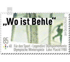 Series "For Sports" - Legendary Olympic Moments - "Where is Behle"  - Germany / Federal Republic of Germany 2019 - 85 Euro Cent