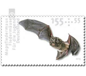 Series "For the Youth" - Bats - Barbastelle  - Germany / Federal Republic of Germany 2019 - 155 Euro Cent