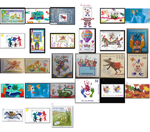 Series For us children - post cat - Germany / Federal Republic of Germany Series