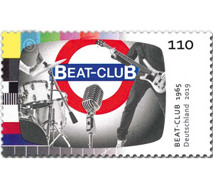 Series "German Television Legends" - Beat Club  - Germany / Federal Republic of Germany 2019 - 110 Euro Cent