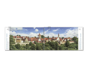 Series "Germany's most beautiful panoramas" - Rothenburg on the Tauber (stamp 2) - Germany / Federal Republic of Germany 2019 Set