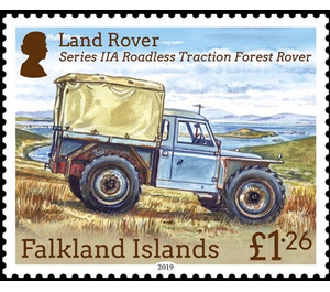 Series IIA Roadless Traction Forest Land Rover - South America / Falkland Islands 2019 - 1.26