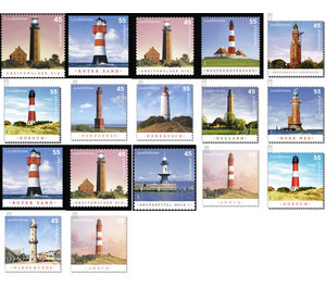 Series lighthouses - Germany / Federal Republic of Germany Series