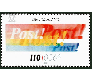 Series post  - Germany / Federal Republic of Germany 2001 - 110 Pfennig