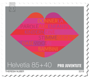 Series "Pro Juventute" - 30 years Children's rights - Listening  - Switzerland 2019 - 85 Rappen