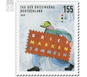 Series "Stamp day" - Stamp collecting  - Germany / Federal Republic of Germany 2019 - 155 Euro Cent