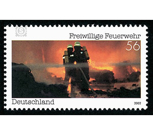 Service next: Volunteer Fire Department  - Germany / Federal Republic of Germany 2002 - 56 Euro Cent