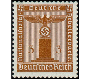 Service stamp series: official stamps of the party  - Germany / Deutsches Reich 1942 - 3 Reichspfennig