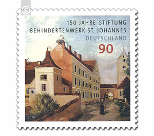 Service to others: 150 years of the St.Johannes Disabled Work Foundation, Marxheim-Schweinspoint  - Germany / Federal Republic of Germany 2010 - 90 Euro Cent