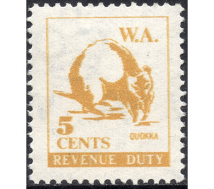 Setonix brachyurus (Quokka) - Western Australia 1966