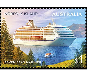 "Seven Seas Mariner" - Norfolk Island 2018 - 1