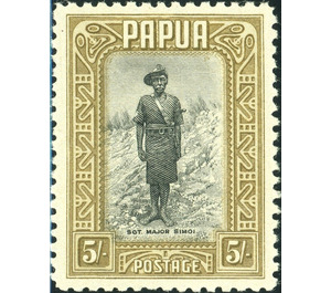 Sgt-Major Simoi - Melanesia / Papua 1932 - 5