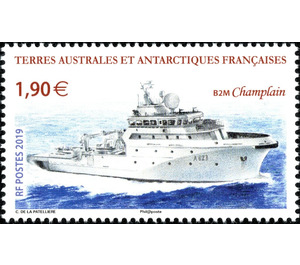 Ship B2M Champlain - French Australian and Antarctic Territories 2019