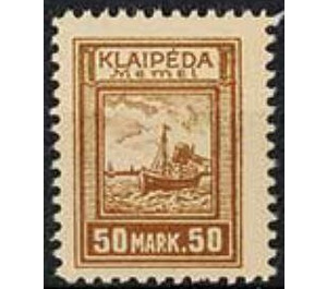 Ship - Germany / Old German States / Memel Territory 1923 - 50