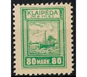 Ship - Germany / Old German States / Memel Territory 1923 - 80