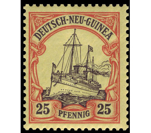 Ship SMS "Hohenzollern" - Melanesia / German New Guinea 1900 - 25