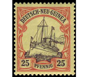 Ship SMS "Hohenzollern" - Melanesia / German New Guinea 1900 - 25