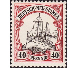 Ship SMS "Hohenzollern" - Melanesia / German New Guinea 1900 - 40