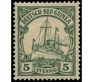 Ship SMS "Hohenzollern" - Melanesia / German New Guinea 1900 - 5