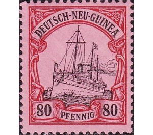 Ship SMS "Hohenzollern" - Melanesia / German New Guinea 1900 - 80