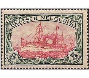 Ship SMS "Hohenzollern" - Melanesia / German New Guinea 1914 - 5