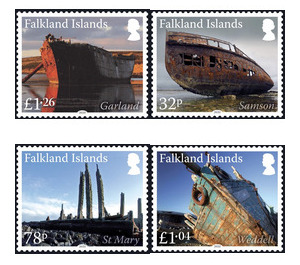 Shipwrecks (Series IV 2020) - South America / Falkland Islands 2020 Set