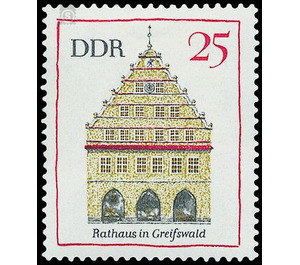 Significant structures  - Germany / German Democratic Republic 1968 - 25 Pfennig