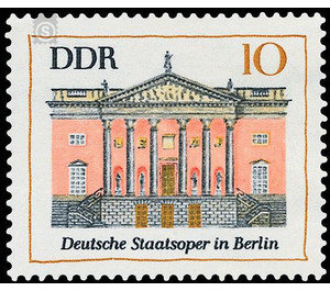 Significant structures  - Germany / German Democratic Republic 1969 - 10 Pfennig