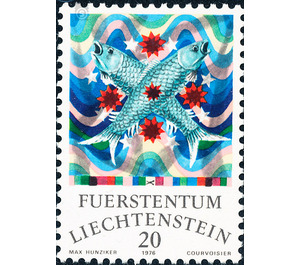 Signs of the zodiac  - Liechtenstein 1976 - 20 Rappen