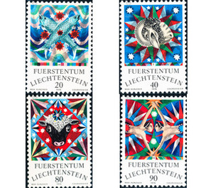 Signs of the zodiac  - Liechtenstein 1976 Set